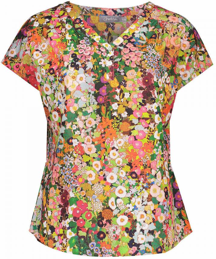 Geisha Korte mouwen Blouses Groen Dames