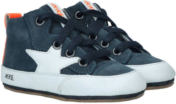 Ikke IK KE Babyschoentje Jongens Blauw