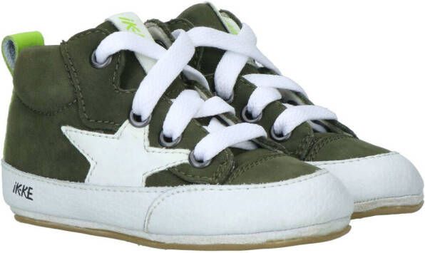 Ikke IK KE Babyschoentje Jongens Groen