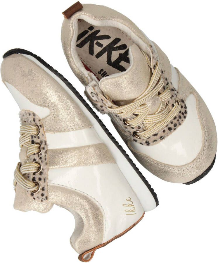 Ikke IK KE Sneaker Meisjes Beige/Goud