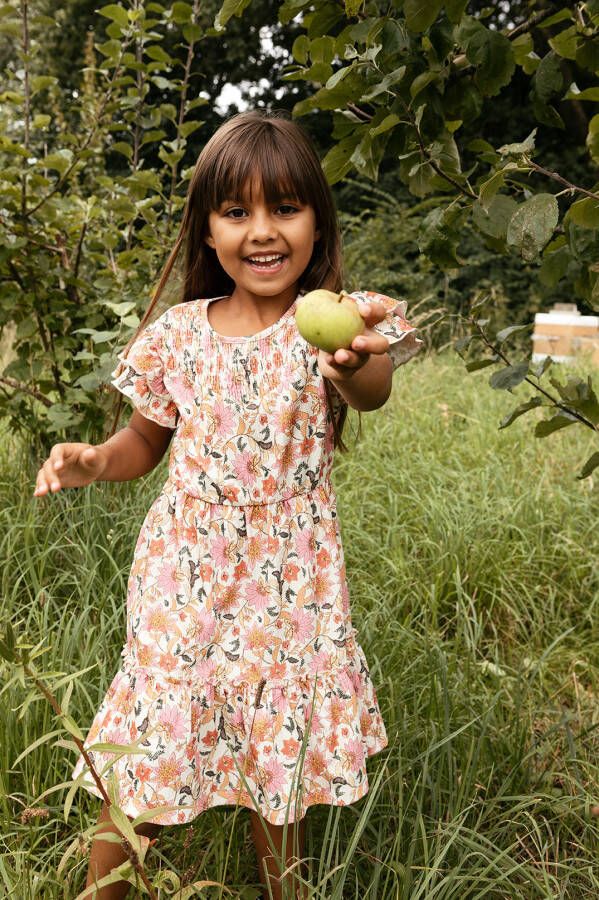 Looxs Revolution Zomerjurkje bloemen voor meisjes in de kleur