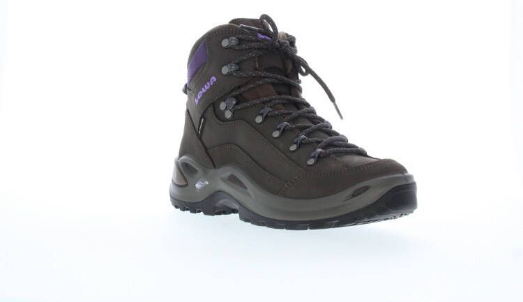 Lowa Renegade Mid GTX Wandelschoenen Dames Middengrijs/Paars