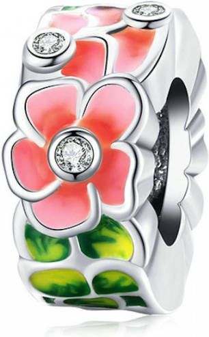 Mijn bedels Bedel emaille bloemen