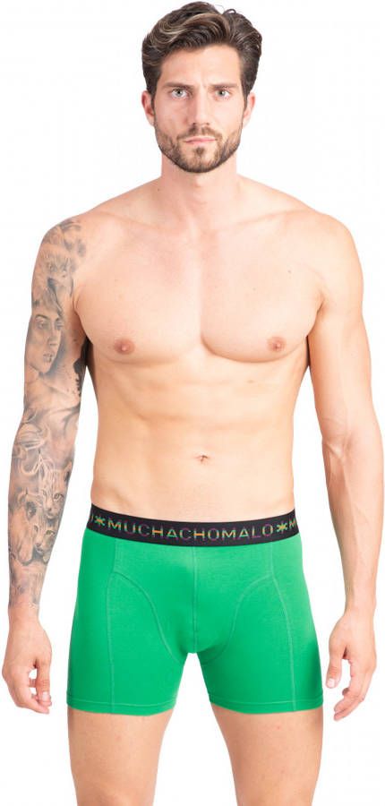 Muchachomalo Heren 3 pack boxershorts effen