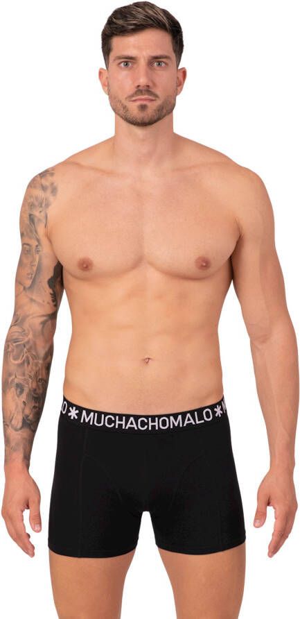 Muchachomalo Heren 6 pack boxershorts effen