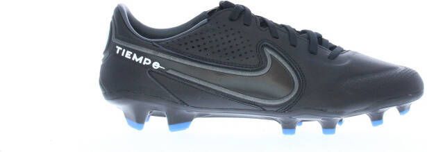 Nike Tiempo Legend 9 Pro FG Voetbalschoen(stevige ondergrond) Black/Summit White/Light Photo Blue/Dark Smoke Grey Dames