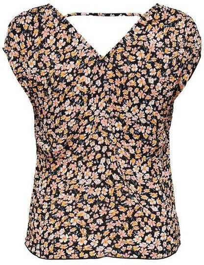 ONLY gebloemde geweven top multicolour