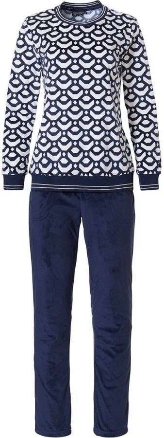 Pastunette Velours home loungeset 'mega macro art'