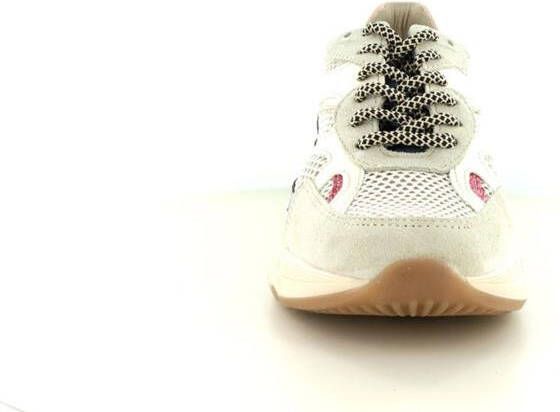 PS Poelman Cibel leren sneakers beige/multi