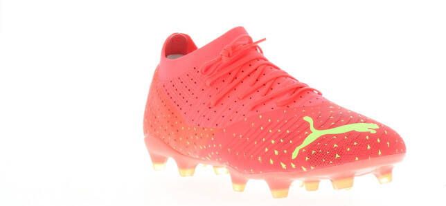 PUMA Future 3.4 Gras/Kunstgras Voetbalschoenen(MG)Oranje Lichtgroen