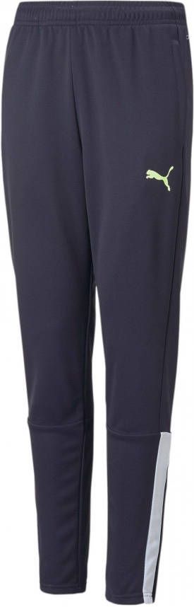 PUMA teamLIGA Trainingsbroek Kids Donkerblauw Groen