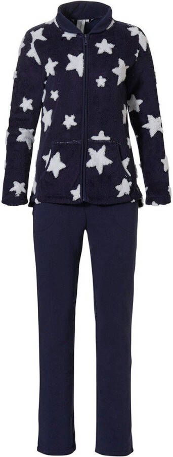 Rebelle Fleece huispak met rits 'all starred up★'