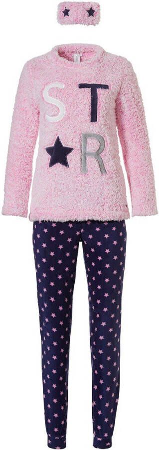 Rebelle Fleece lounge huispak & oogmasker '★ be a star ★'
