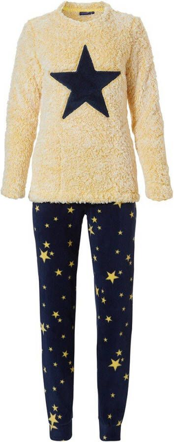 Rebelle Zacht fleece lounge huispak 'fabulously fluffy shining stars'