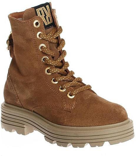 Red-rag Red Rag 12396 Light Brown Suede Veter boots