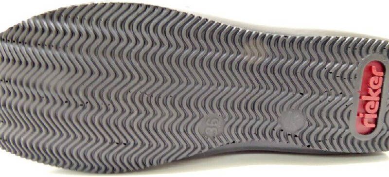 Rieker Instappers met gestructureerd materiaal