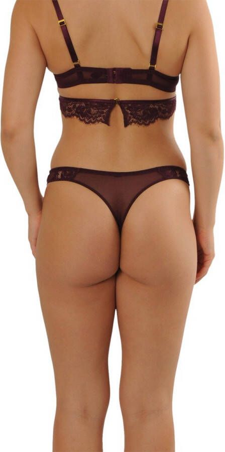 Sapph string Celia paars