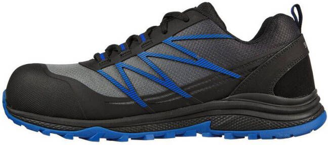 Skechers For work 200046ec bkbl puxal black blue 3256