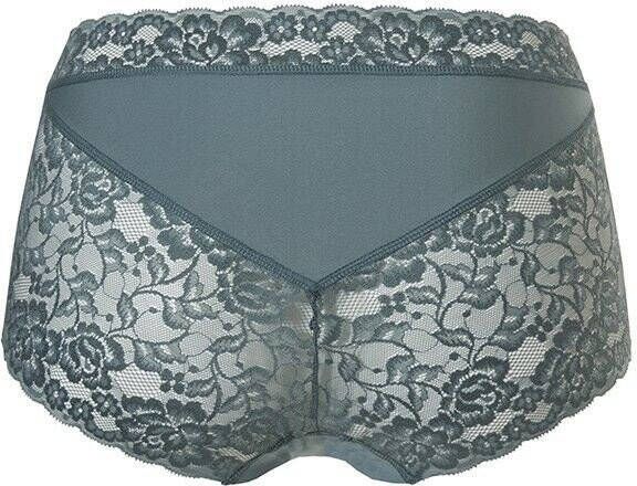 ten Cate Secrets naadloze maxislip met kant grijsblauw