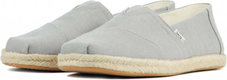 Toms Alpargata Rope espadrilles lichtgrijs