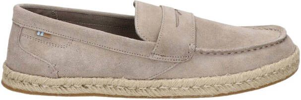 TOMS Instappers & Slip ons Grijs Heren