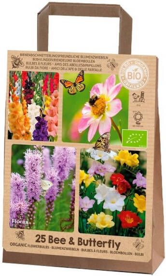 Koeman Flowerbulbs Vrolijke Vlinder en Bijen mix(Biologisch )