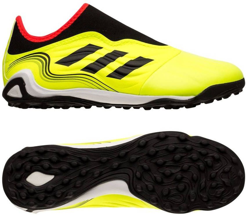 adidas Copa Sense .3 Laceless TF Game Data Geel/Rood/Zwart