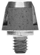 adidas Universele Afneembare Noppen Soft Ground Zilver