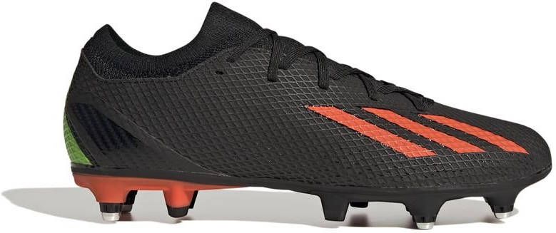 adidas X Speedportal.3 IJzeren Nop Voetbalschoenen(SG)Zwart Rood Groen