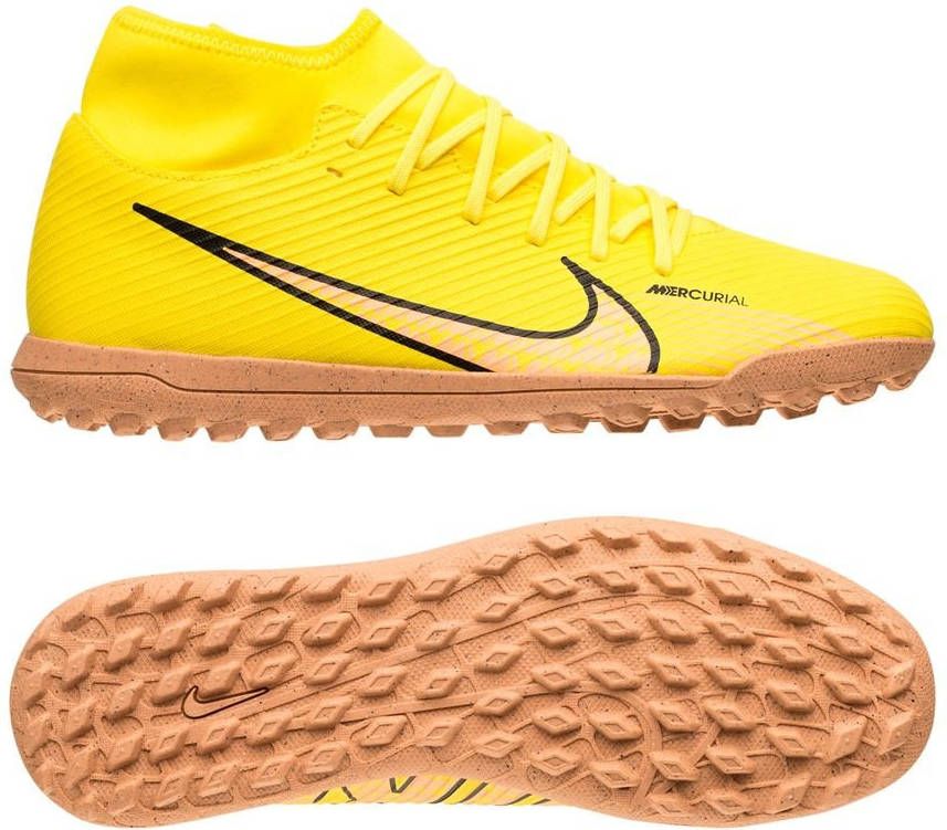 Nike Mercurial Superfly 9 Club TF Voetbalschoenen(turf) Geel