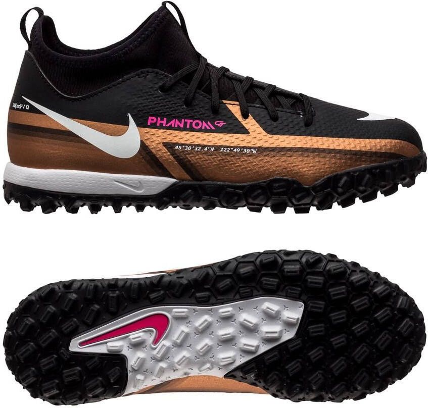 Nike Phantom GT 2 Academy DF TF Generation Koper/Wit/Zwart Kinderen