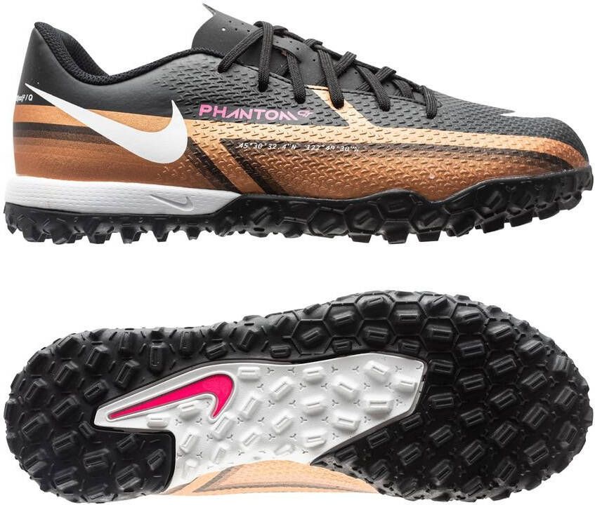 Nike Phantom GT 2 Academy TF Generation Koper/Wit/Zwart Kinderen