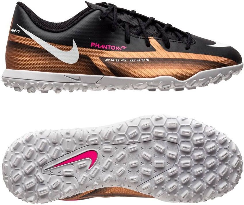 Nike Phantom GT 2 Club TF Generation Koper/Wit/Zwart Kinderen