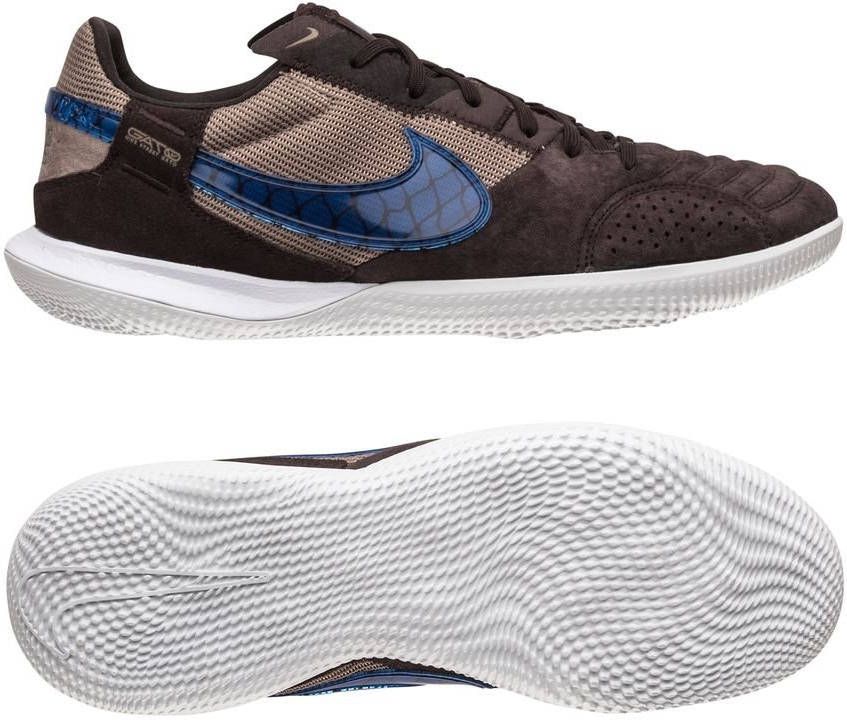 Nike Streetgato IC London Cages Fluwelen Bruin/Blauw/Grijs