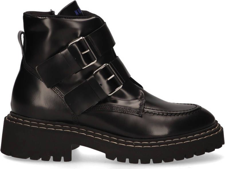 Nubikk Dames Leren EnkellaarsjesEnkellaarsjes