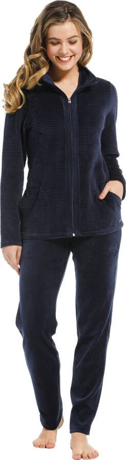 Pastunette Dames huispak De Luxe 85212 304 8 Blauw 50