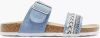 Graceland Blauwe slipper online kopen