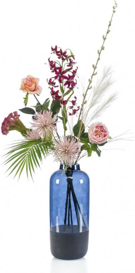 Leen Bakker Kunstboeket Bali Dream roze 100 cm