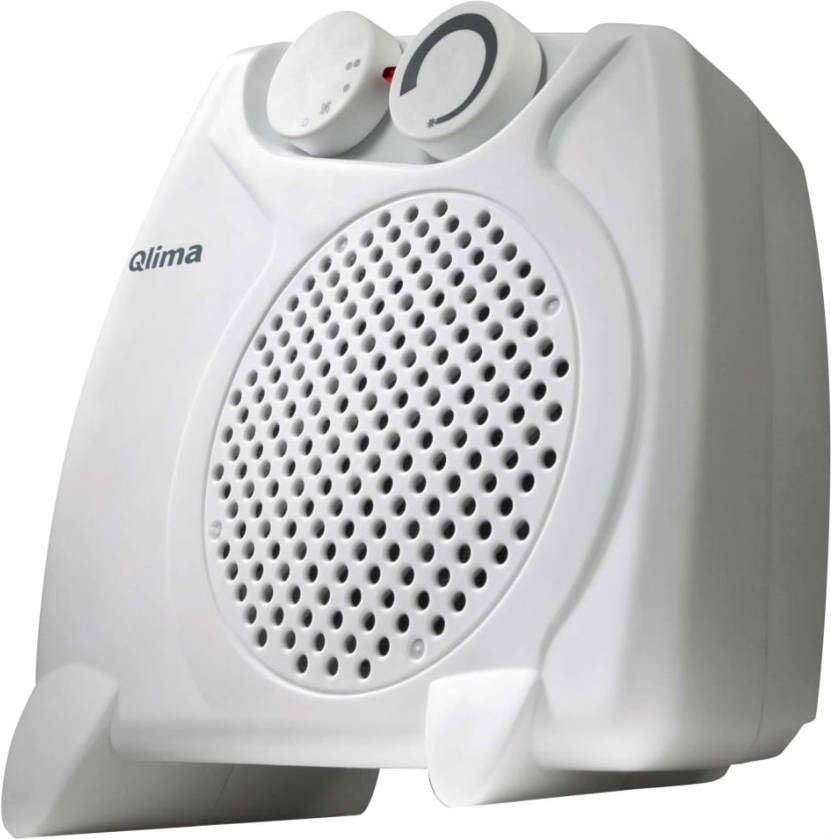 Qlima Elektrische ventilatorkachel 2000 W wit EFH2010