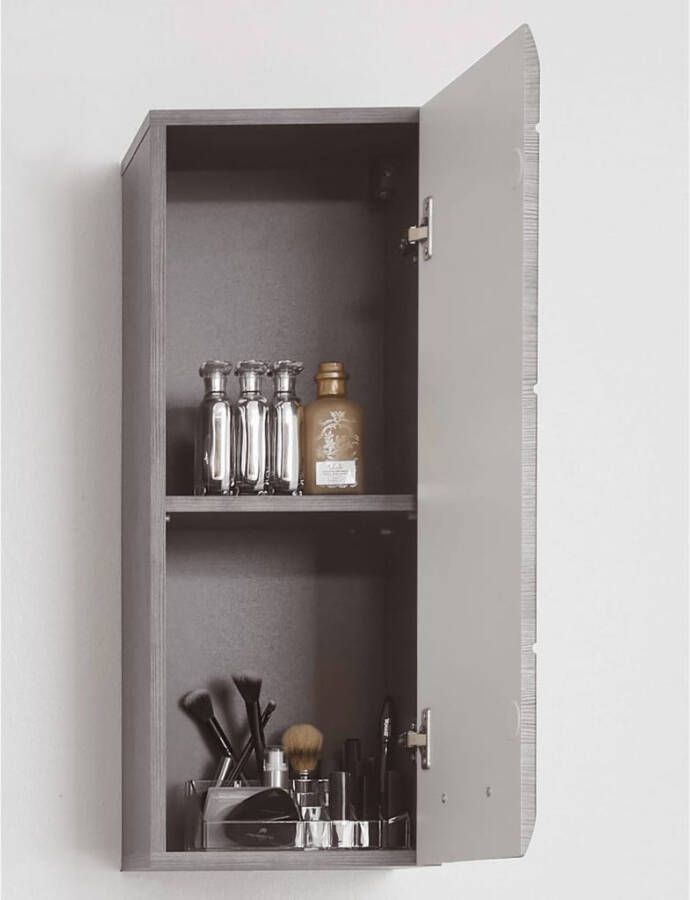 trendteam Hangend kastje Skin Hoogte 77 cm, badkamerkast met fronten in hoogglans of hout look