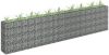 VIDAXL Gabion plantenbak verhoogd 360x30x90 cm gegalvaniseerd staal online kopen
