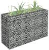 VIDAXL Gabion plantenbak verhoogd 90x30x60 cm gegalvaniseerd staal online kopen