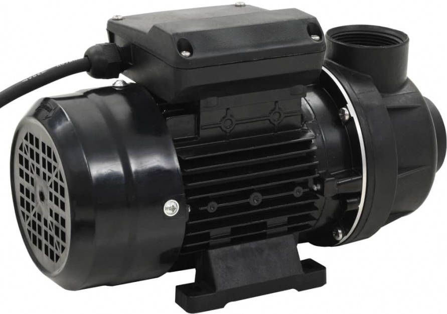 VIDAXL Zwembadpomp 0, 25 PK 7500 L/u zwart