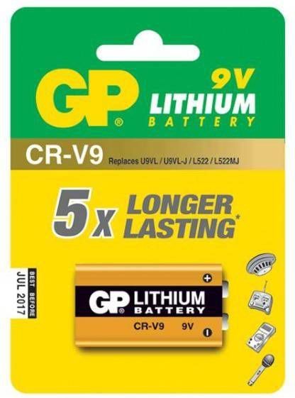 GP Batteries CR V9 Batterij