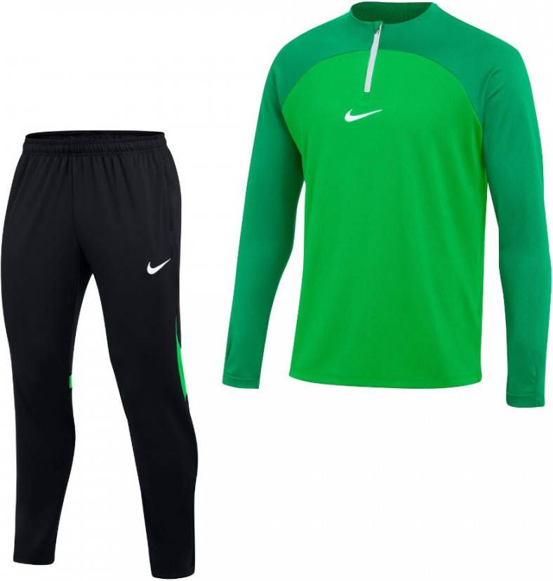 Nike Academy Pro Trainingspak Groen Donkergroen Zwart