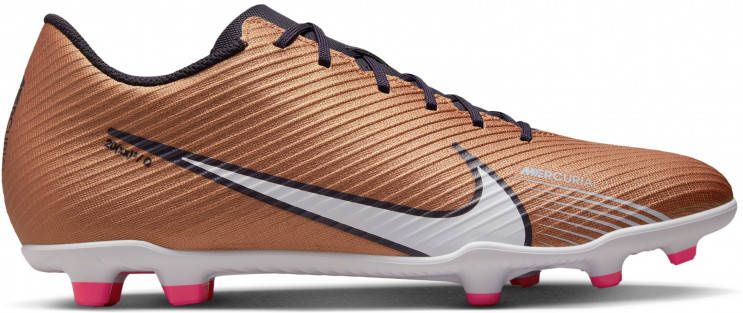 Nike Mercurial Vapor 15 Club Gras/Kunstgras Voetbalschoenen(MG)Brons Zwart Wit