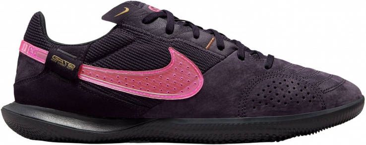 Nike Streetgato Straatvoetbalschoenen Paars Roze Zwart