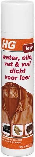 HG Water, Olie, Vet & Vuil Dicht Voor Leer | De Ideale Leer Bescherming 300ml
