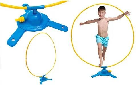 Waterzone Speelgoedwatersproeier Hoepel Watersproeiende Ring Met Grasankers Ø 93 Cm