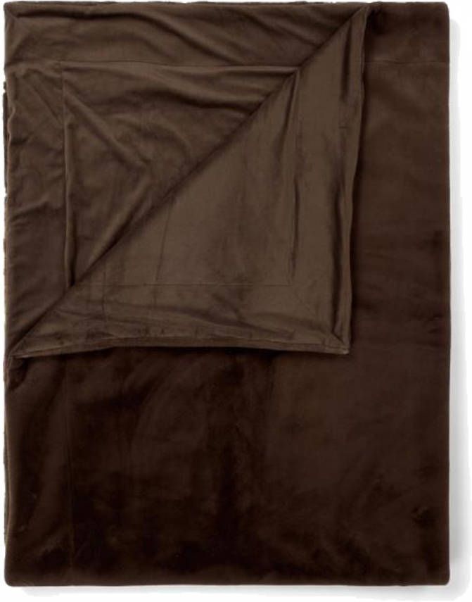 ESSENZA Furry plaid van imitatiebont 150 x 200 cm